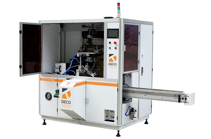 DT-175S 3/4 automatic servo driven UV tube screen printer